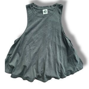 We The Free Sleeveless Gray/Green Women's Top Size S